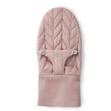 BabyBjorn Fabric Seat Bouncer Bliss, Woven With Petal Quilt Design - Dusty Pink