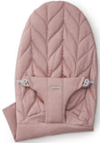 BabyBjorn Fabric Seat Bouncer Bliss, Woven With Petal Quilt Design - Dusty Pink