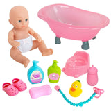 Baby Amoura Bathing Doll With Accessories - 14inch