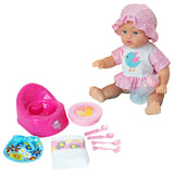 Baby Amoura Doll Drink & Wet Battery Operated Playset - 18Inch