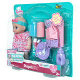 Baby Amoura Play All Day Doll With Play Set - 10Inch