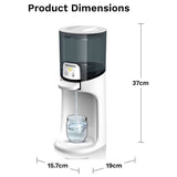 Baby Brezza Instant Baby Bottle Warmer - White