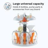 Baby Brezza 10 Minute Universal Sterilizer With Dryer For Sterilizing for All Bottles And Accessiories