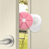 Baby Safe Door Stopper - Pink - Set of 4