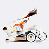 Baby's Nest 2 in 1 Stroller White With Orange