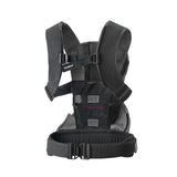 BabyBjorn Woven Baby Carrier One Air - Denim Gray/Dark Gray