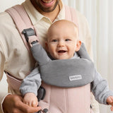 Babybjorn Bib for Baby Carrier Harmony, Jersey - Light Gray