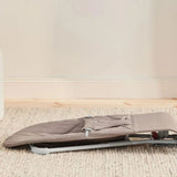 BabyBjorn Bliss Woven Bouncer With Petal Quilt Design - Sand Grey