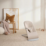 BabyBjorn Bliss Woven Bouncer - Melange Light Beige