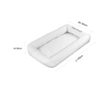 Babyhood Breathe Eze Cosy Crib Sleeping Pod - Olive