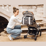 Beaba Paris Diaper Bag - Dark Heather Grey