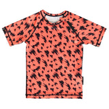 Beach & Bandits Red Electric Baby Swim Tee