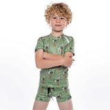 Beach & Bandits Palm Island Swim Tee