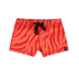 Beach & Bandits Stripes Of Love Baby Swimshort