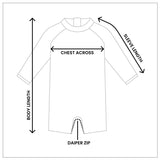 Beach & Bandits Stripes Of Love Baby Swimsuit