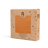 Anvi Baby Organic Bamboo Muslin Fitted Sheet - Mustard Brown