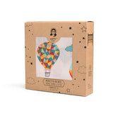 Anvi Baby Organic Bamboo Muslin Fitted Sheet - Balloons