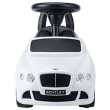 Bentley Pusher Car - White