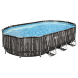 Bestway Poolst Powrstl Oval - 610x366x122Cm