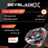 Beyblade X Steel Samurai 4-80T