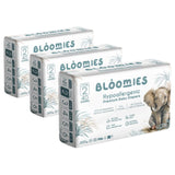 Bloomies Organic Bamboo Baby Diapers Size 2 (3-8kg baby) - 120pcs