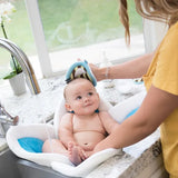 Blooming Bath Scrubbie Baby Washcloth - Bee