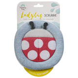 Blooming Bath Scrubbie Baby Washcloth - Ladybug