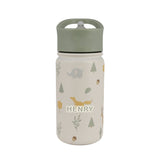 Little IA Woodland Insulated Water Bottle - 420 ml - Laadlee