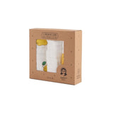 Anvi Baby Muslin Face & Burp Cloth Set of 3 - Quite A Pear