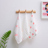 Anvi Baby Muslin Face & Burp Cloth Set of 3 - Bird Herd