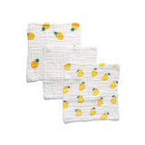 Anvi Baby Muslin Face & Burp Cloth Set of 3 - Quite A Pear