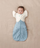 ergoPouch Butterfly Cardi 0.2 TOG 0-3M - Oatmeal Marle