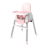 Lovely Baby 3 in 1 High Chair - Pink