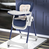 Lovely Baby Lux High Chair - Navy Blue