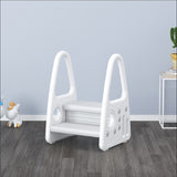 Lovely Baby Step stool - White