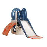 Lovely Baby Slide With Climbing Wall - Blue