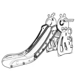 Lovely Baby Honeybee Slide W/ Basketball Hoop