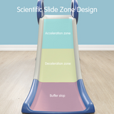 Lovely Baby Slide With Basketball Hoop - Pink