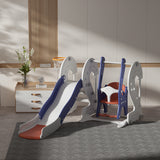 Lovely Baby Slide & Swing Set w/ Basketball Hoop