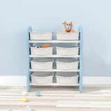 Lovely Baby Organizer & Storage Rack - Sky Blue