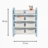 Lovely Baby Organizer & Storage Rack - Sky Blue