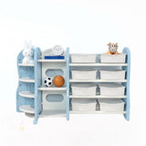 Lovely Baby Organizer & Storage Rack Large - Sky Blue