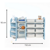 Lovely Baby Organizer & Storage Rack Large - Sky Blue