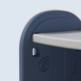 Lovely Baby Storage Rack With 4 Boxes - Blue