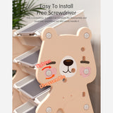 Lovely Baby Bear Storage Rack And Book Shelf