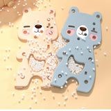 Lovely Baby Bear Storage Rack with Book Shelf