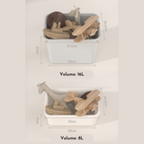 Lovely Baby Small Train Storage Rack With Boxes - White