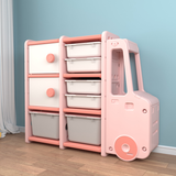 Lovely Baby Storage Rack Truck - Pink