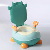 Lovely Baby Potty Training Seat - Cow Green