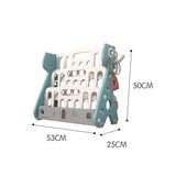 Lovely Baby Dinosaur Bookshelf with Toy Rack